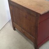 Patinated chest of drawers