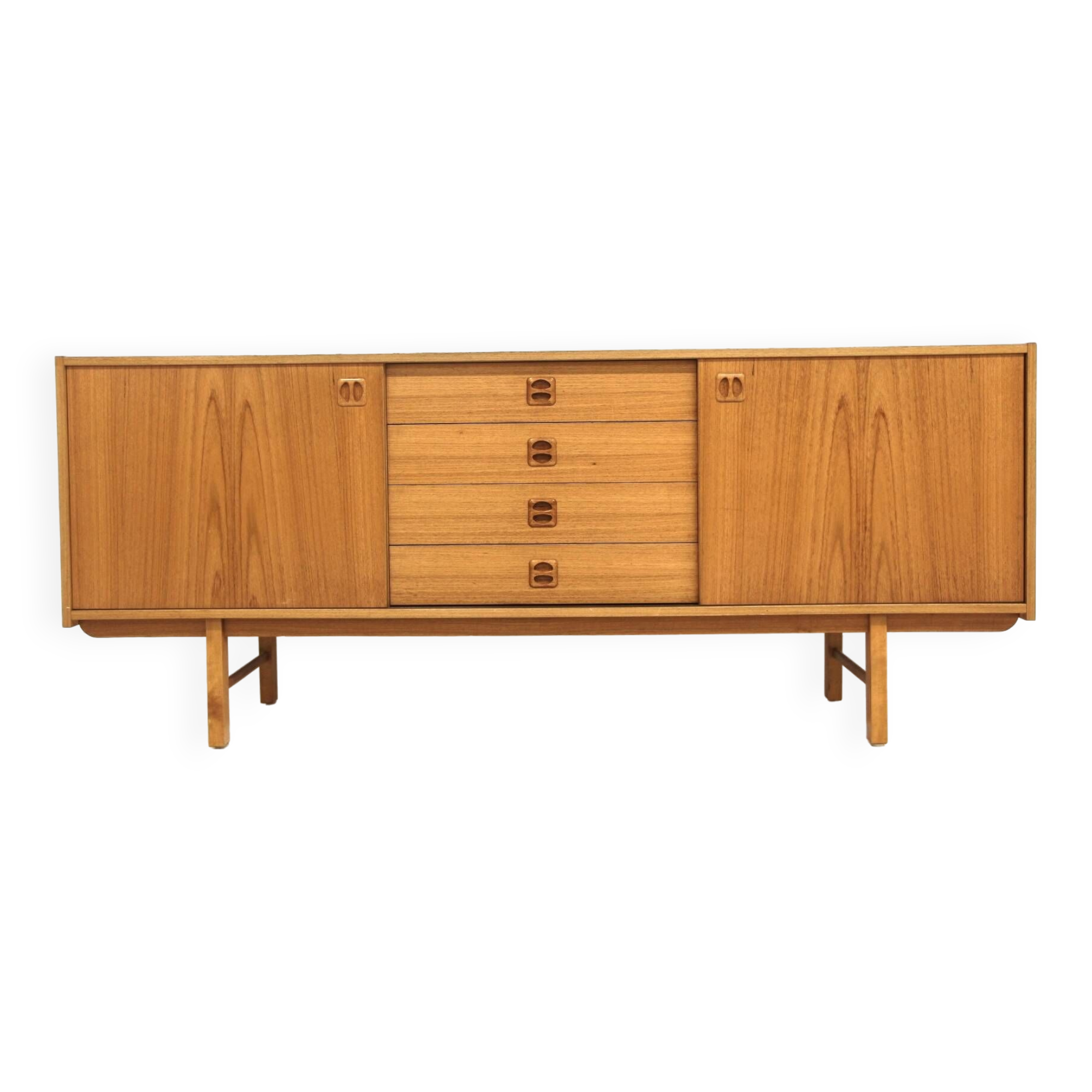 Scandinavian teak sideboard "Korsör", Möbel-Ikea, Sweden, 1960
