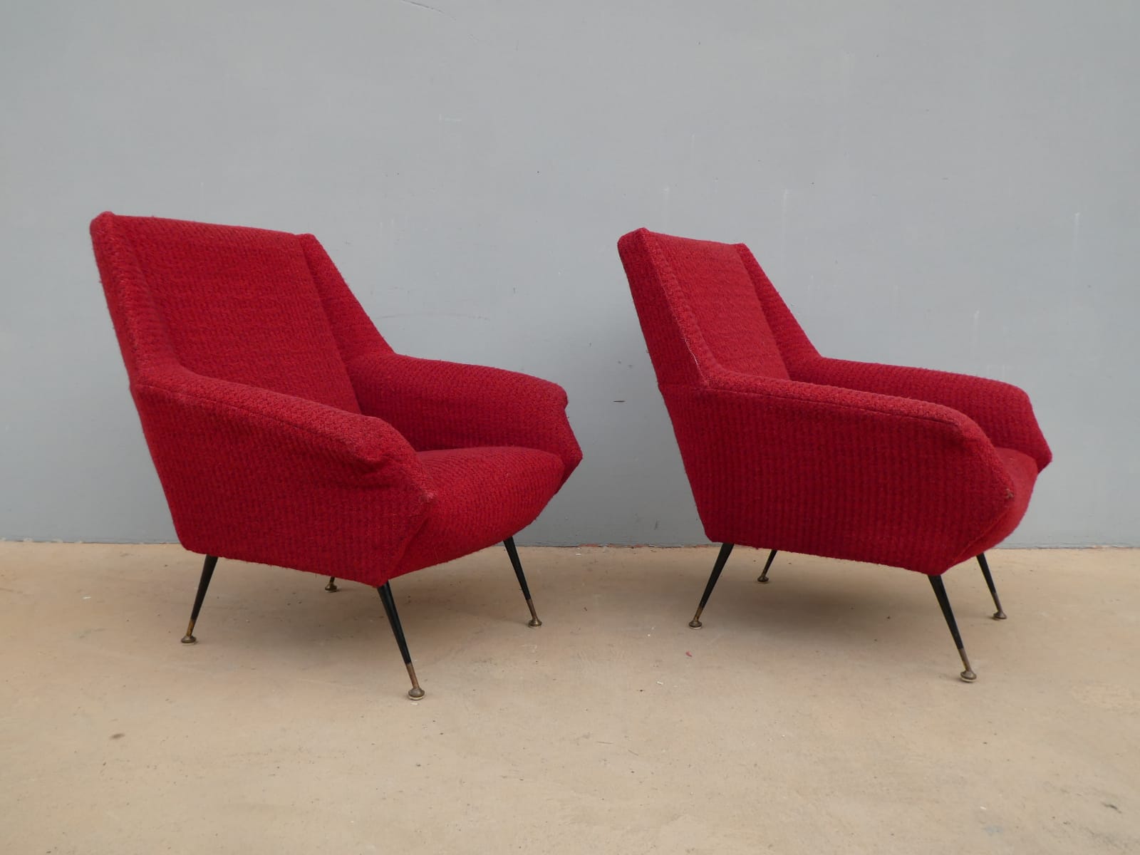 Paire de fauteuils vintage Italie, 1960