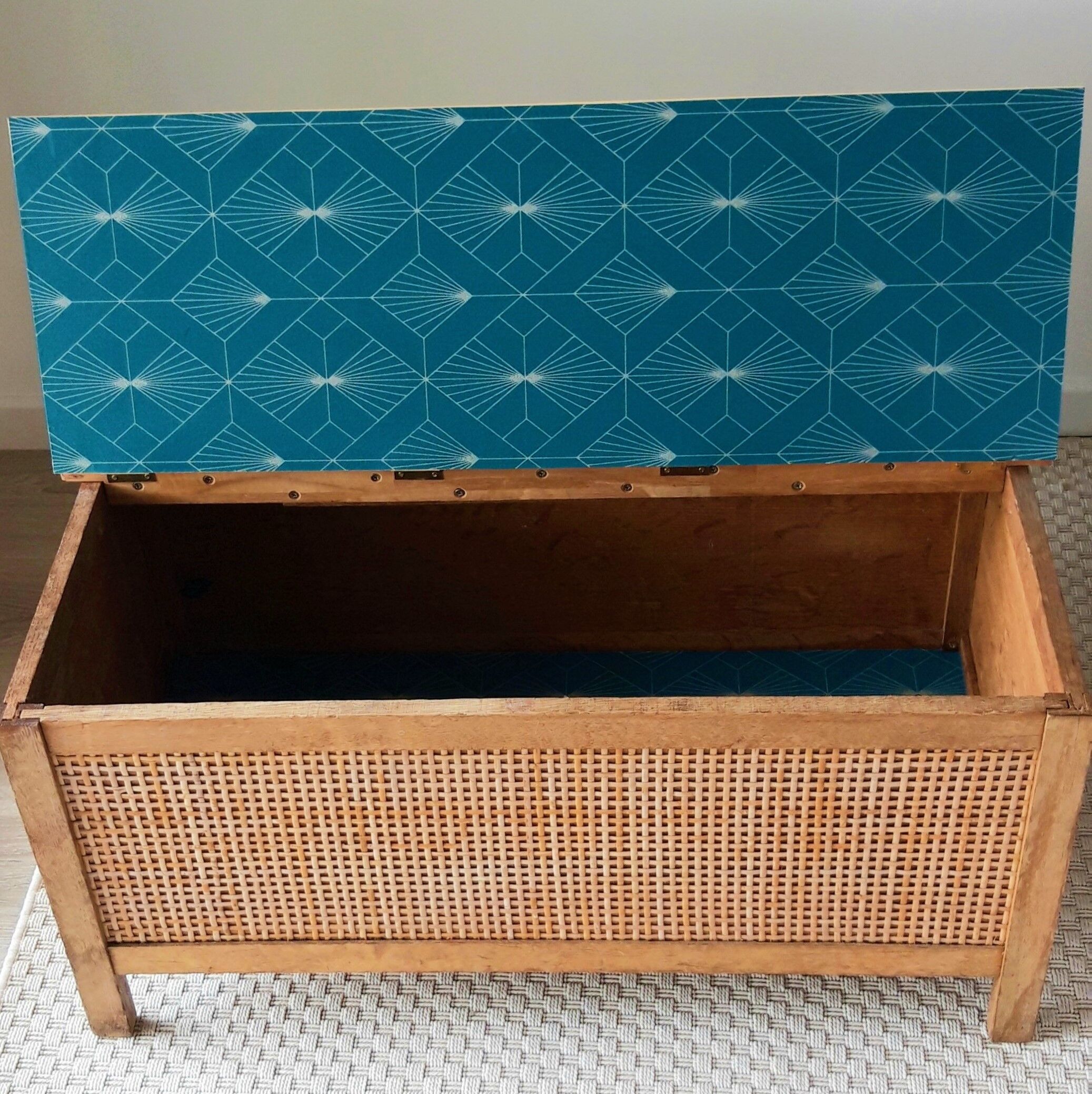 Coffre à jouet vintage