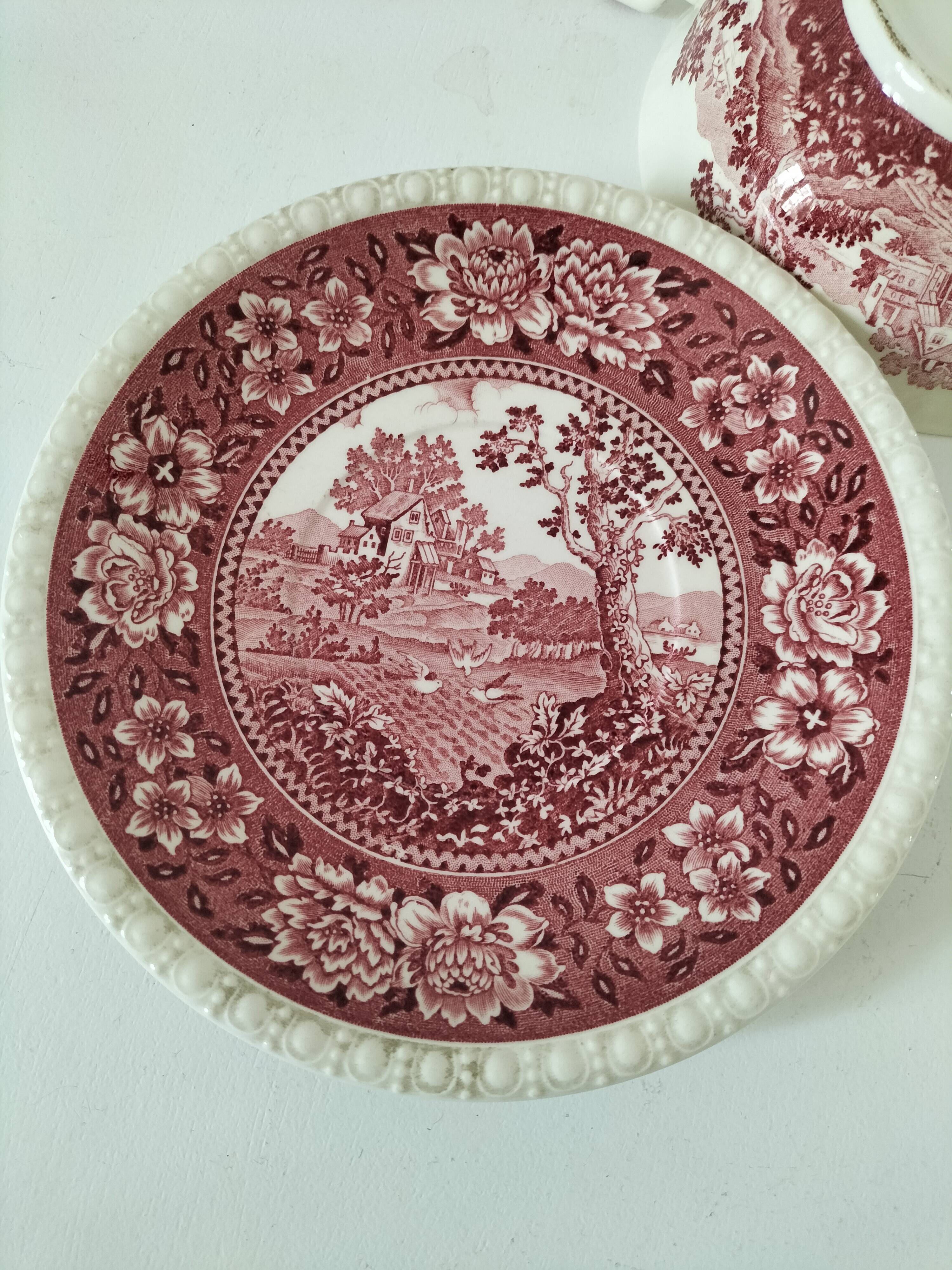 Villeroy and Boch Rusticana two-handled cup and saucer