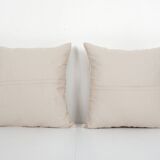 Uzbek Suzani Square Cushion Cover with Animal Motif, Tree of life Deer Pictorial Suzani Pillow Case