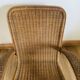 Fauteuil osier et rotin