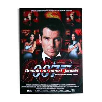 Affiche cinéma originale "Demain ne meurt jamais" Pierce Brosnan - James Bond 007