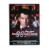 Affiche cinéma originale "Demain ne meurt jamais" Pierce Brosnan - James Bond 007