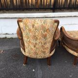 Paire de fauteuil chippendale