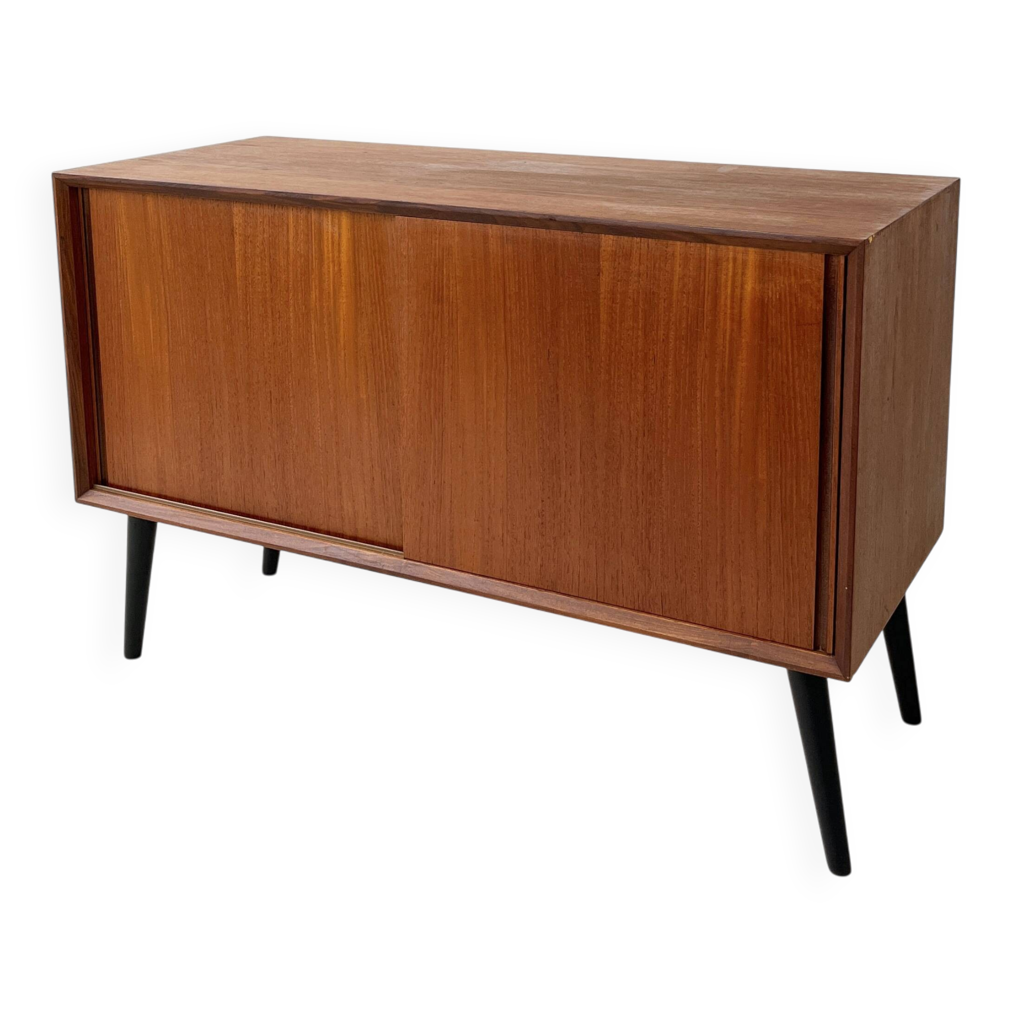 Vintage Sliding Door Cabinet