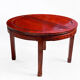 Extendable Chinese dining table in rosewood, 1970s.