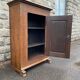 Vintage wooden furniture, jam cabinet, cupboard.