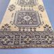 Distressed turkish runner 350x75 cm wool vintage tribal rug