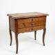 Oak bedside table in Louis XV style