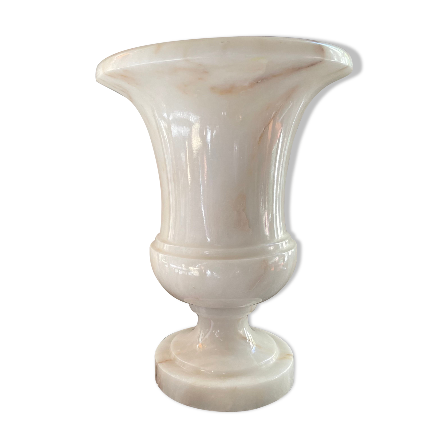 Medici vase in white marble