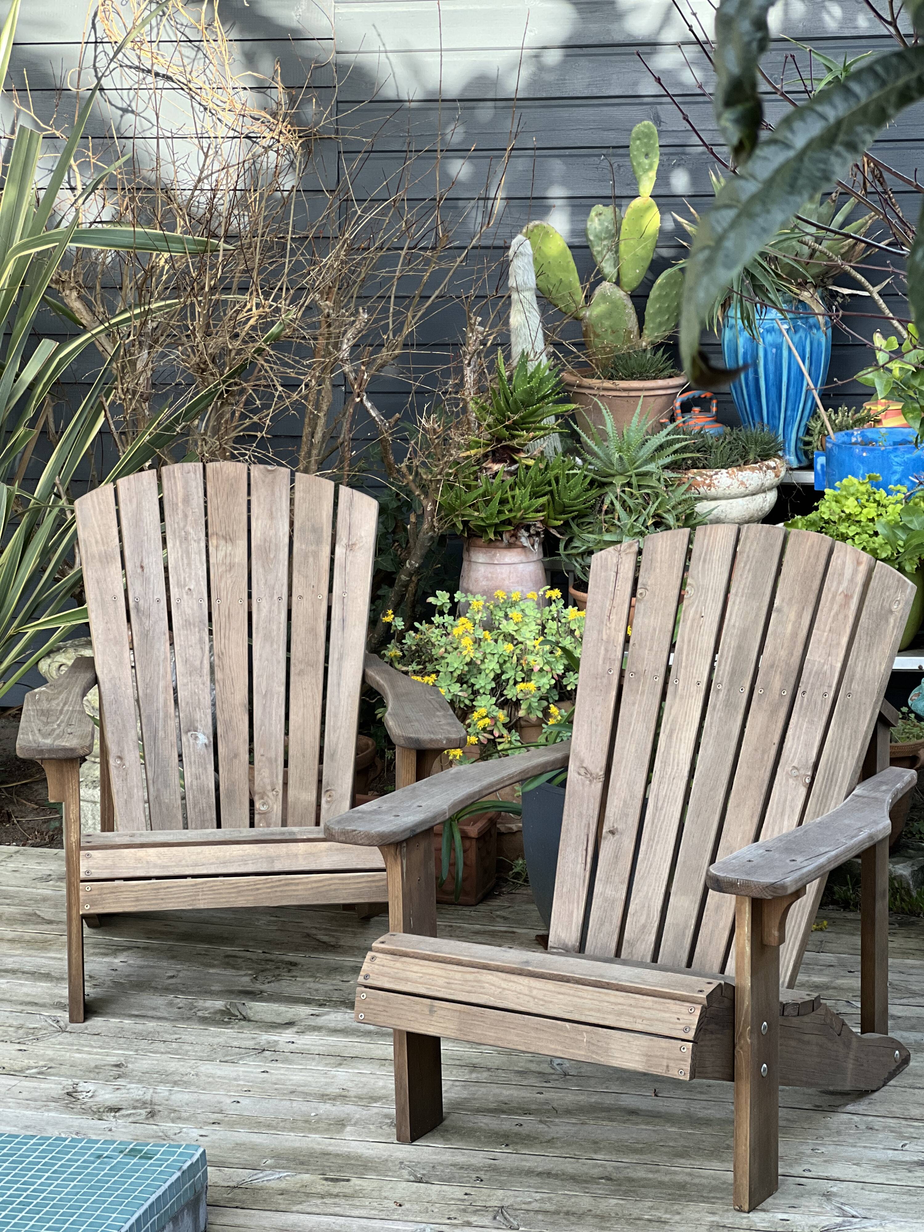 Fauteuils Adirondack