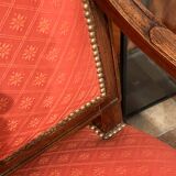 Empire lounge set: gondola bench with 4 legs + 6 matching armchairs