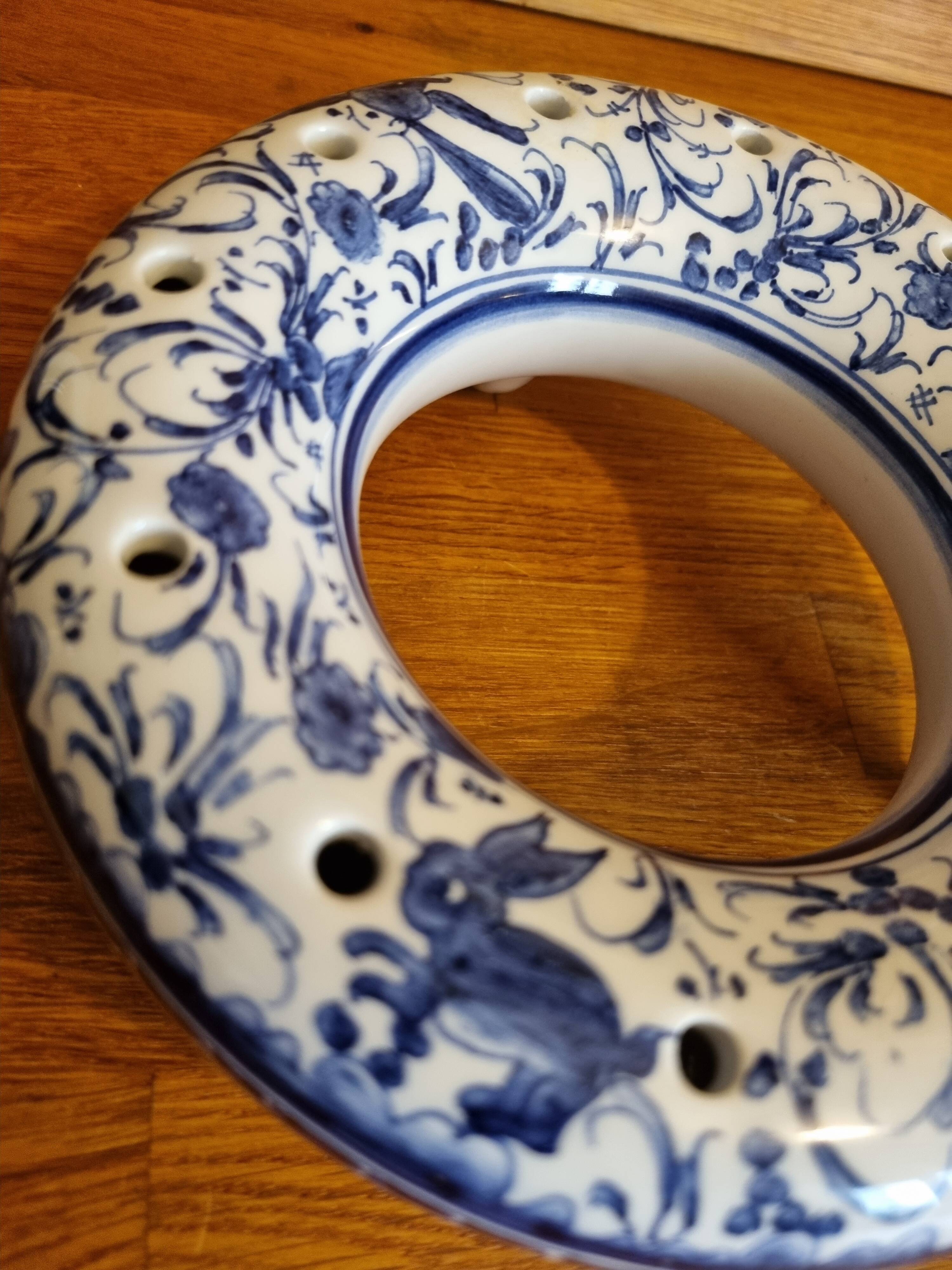 Ceramic flower pick from Conimbriga Portugal