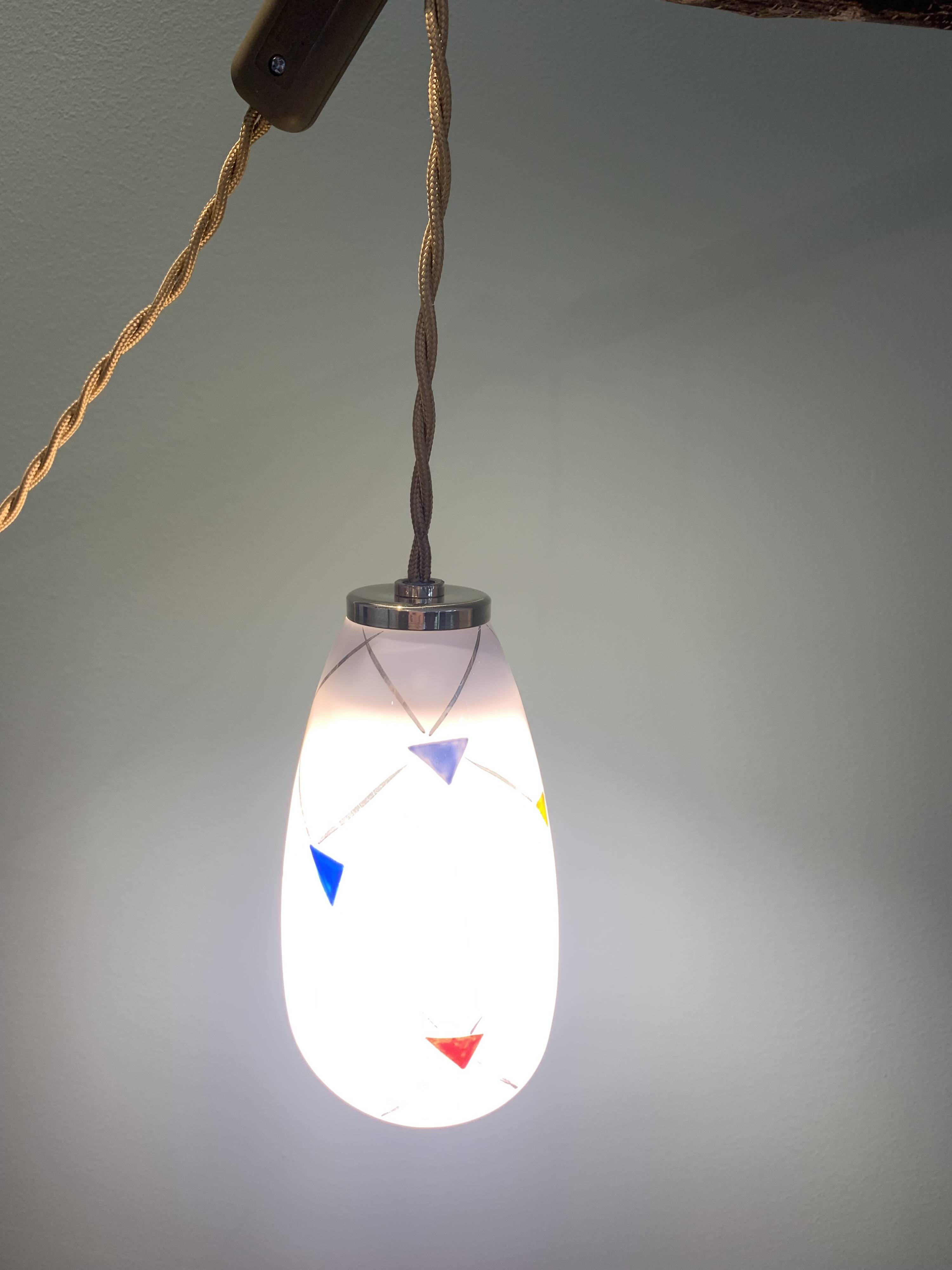 Vintage portable lamp