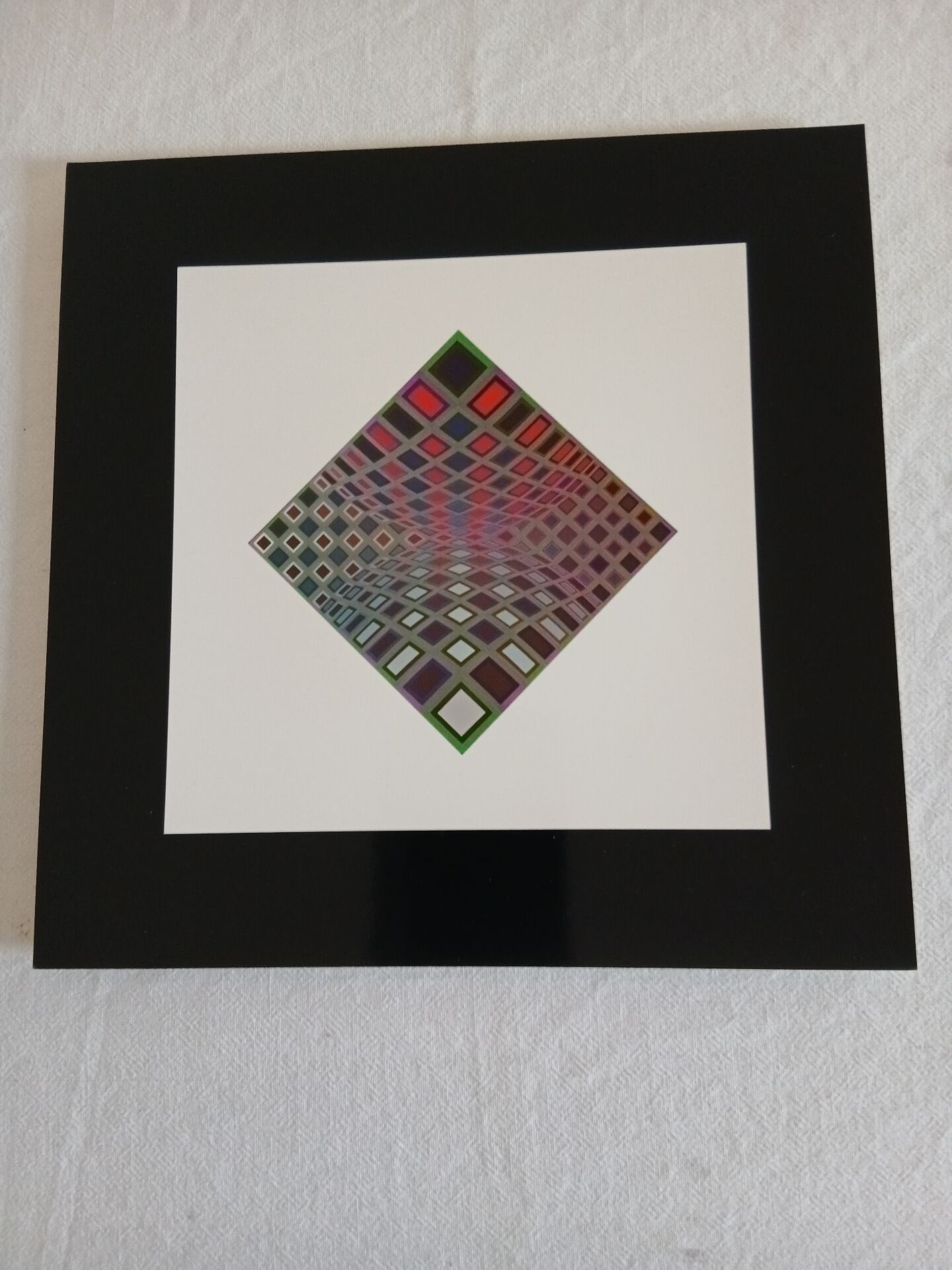 Victor Vasarely Serigraphy op art Editions du Griffon