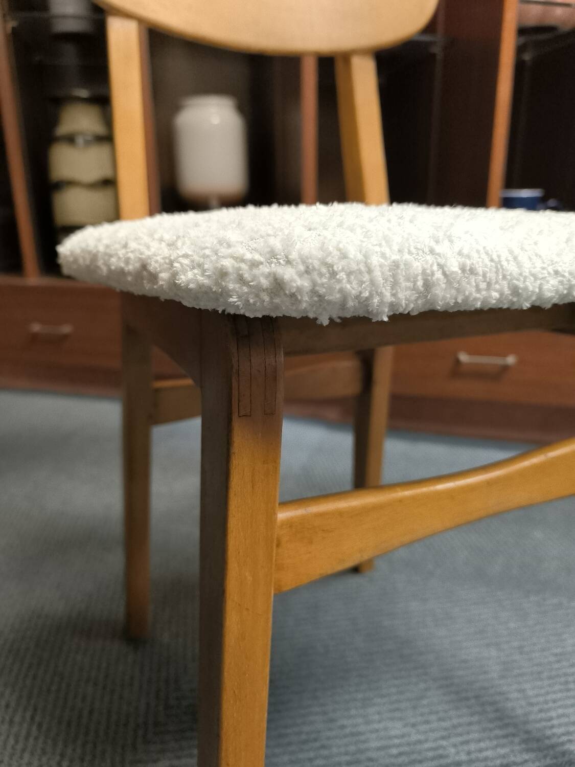 4 English chairs circa 1960