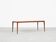 Midcentury Danish coffee table in teak by Johannes Andersen for Silkeborg 1960s
