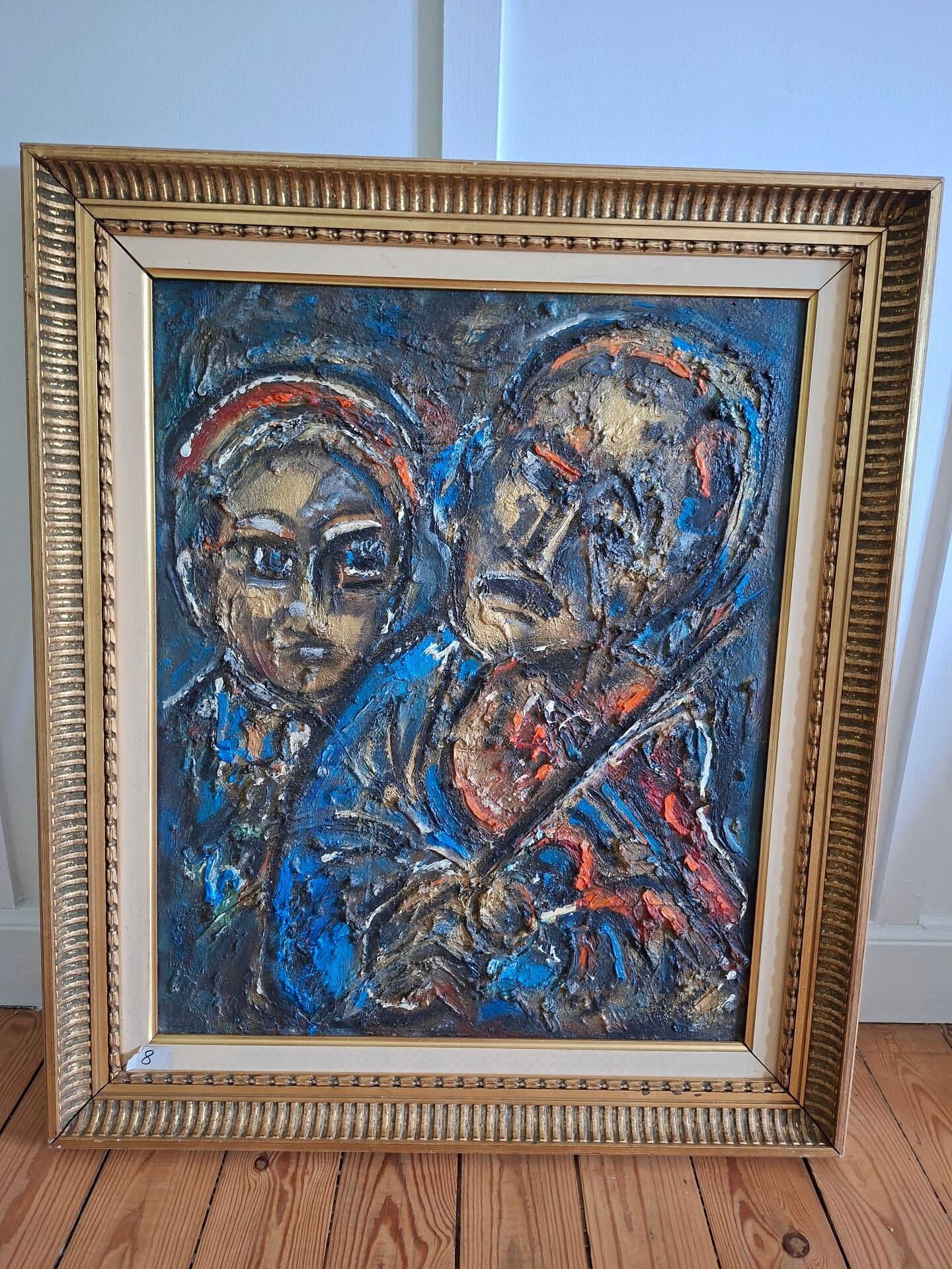 Painting signed by Pierre Strapp