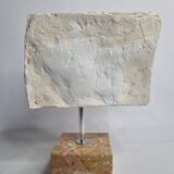 Eye of Michelangelo's "David", vintage cast after Brucciani, on base, 27 cm