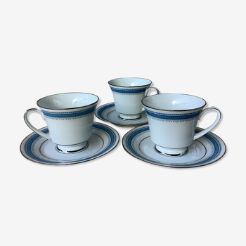 Noritake Pembroke pattern cups 2892