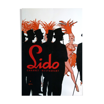 René Gruau lido c is magnific 228x158 cm poster