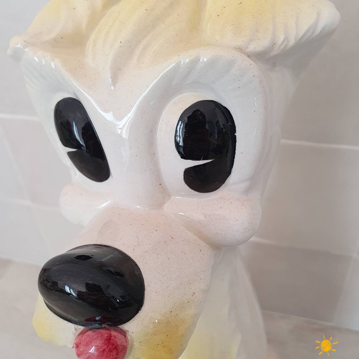 Ceramic dog