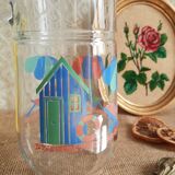 Carafe / pitcher on the theme of the beach France - Vintage