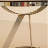 The Vform design table produced by Euro International Steel Furniture