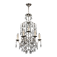 Rococo-style chandelier with 9 light arms.