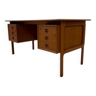Teak Executive Desk By Arne Vodder For Brouer, 1960s.