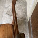 Old library step stool chair