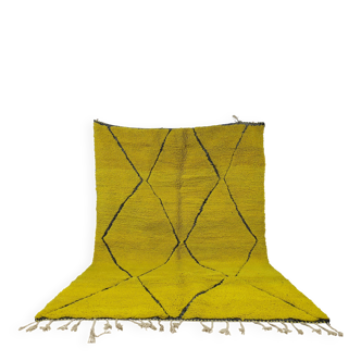 Handmade pure wool Moroccan rug 2.5x1.5 m