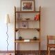 Birch plywood bookshelf, desk top.