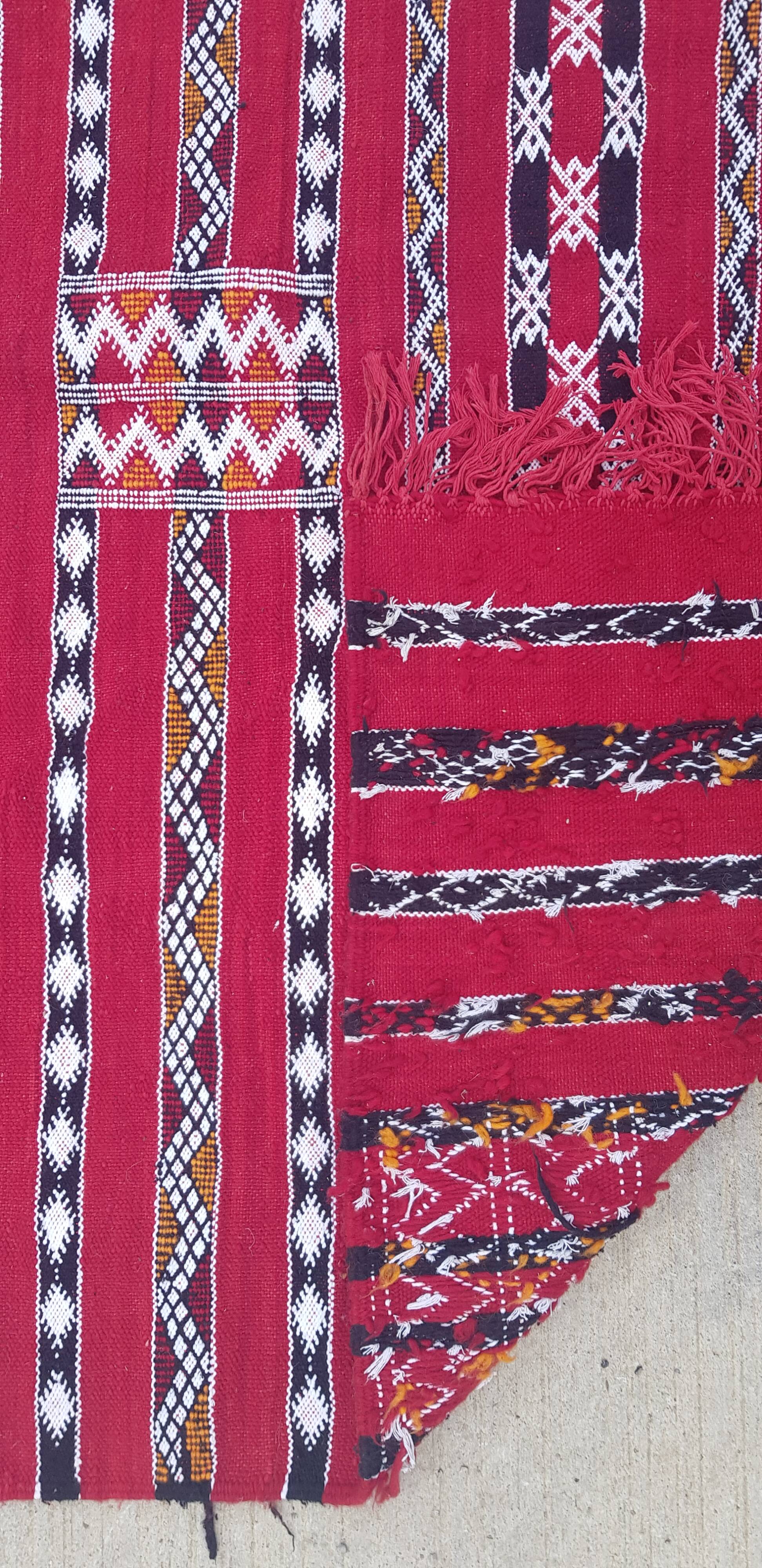 Handmade Berber kilim rug 150x250cm