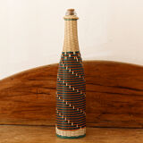 Vintage scoubidou bottle