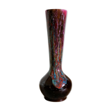 Vase Vallauris vintage Brown-rose