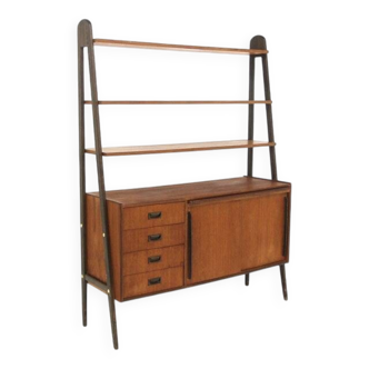 Secrétaire scandinave en teck, Suède, 1960