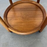 Serving trolley in teak with removable trays from Sika Møbler, 1960s
