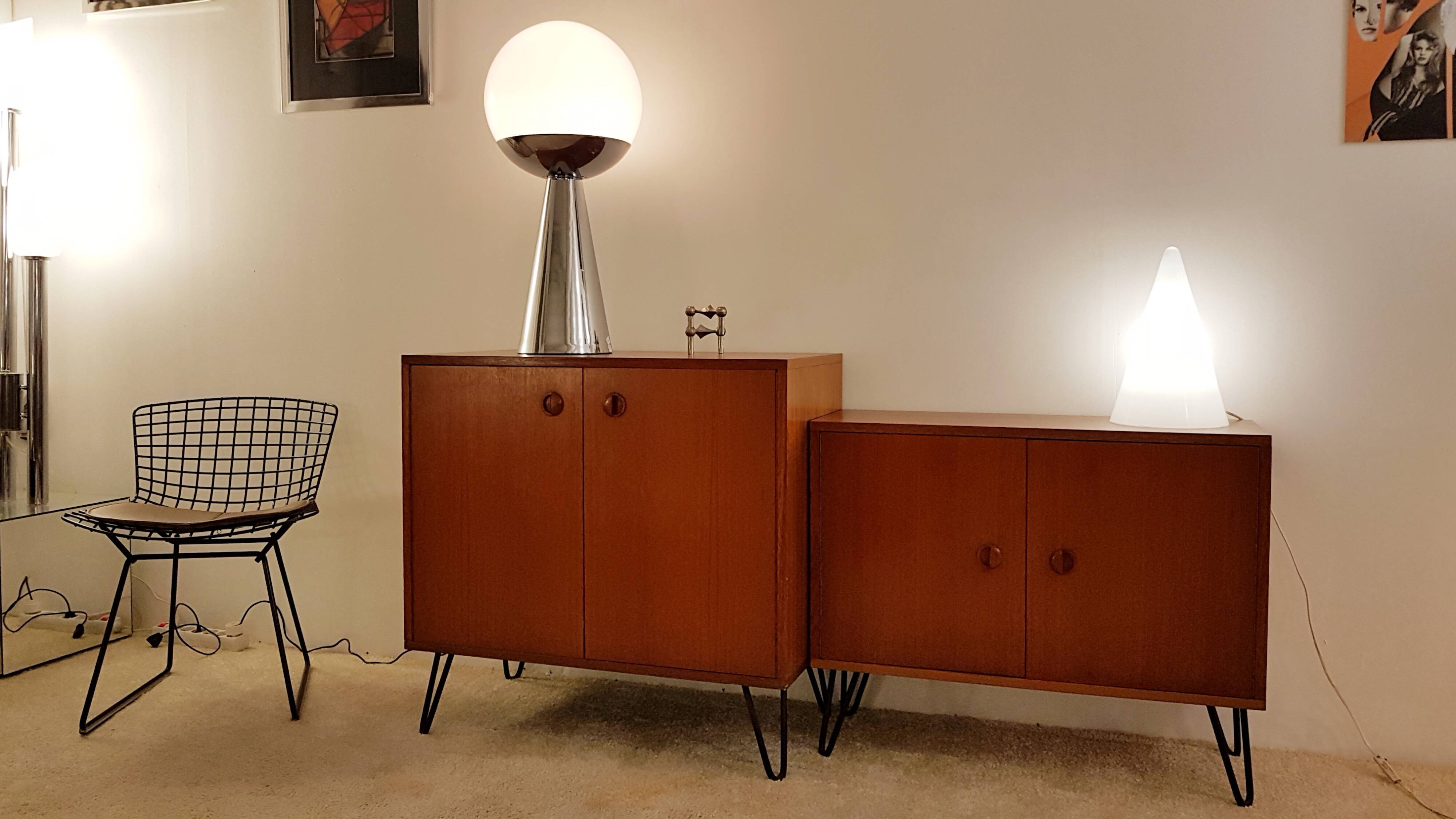 Scandinavian side board 60s
