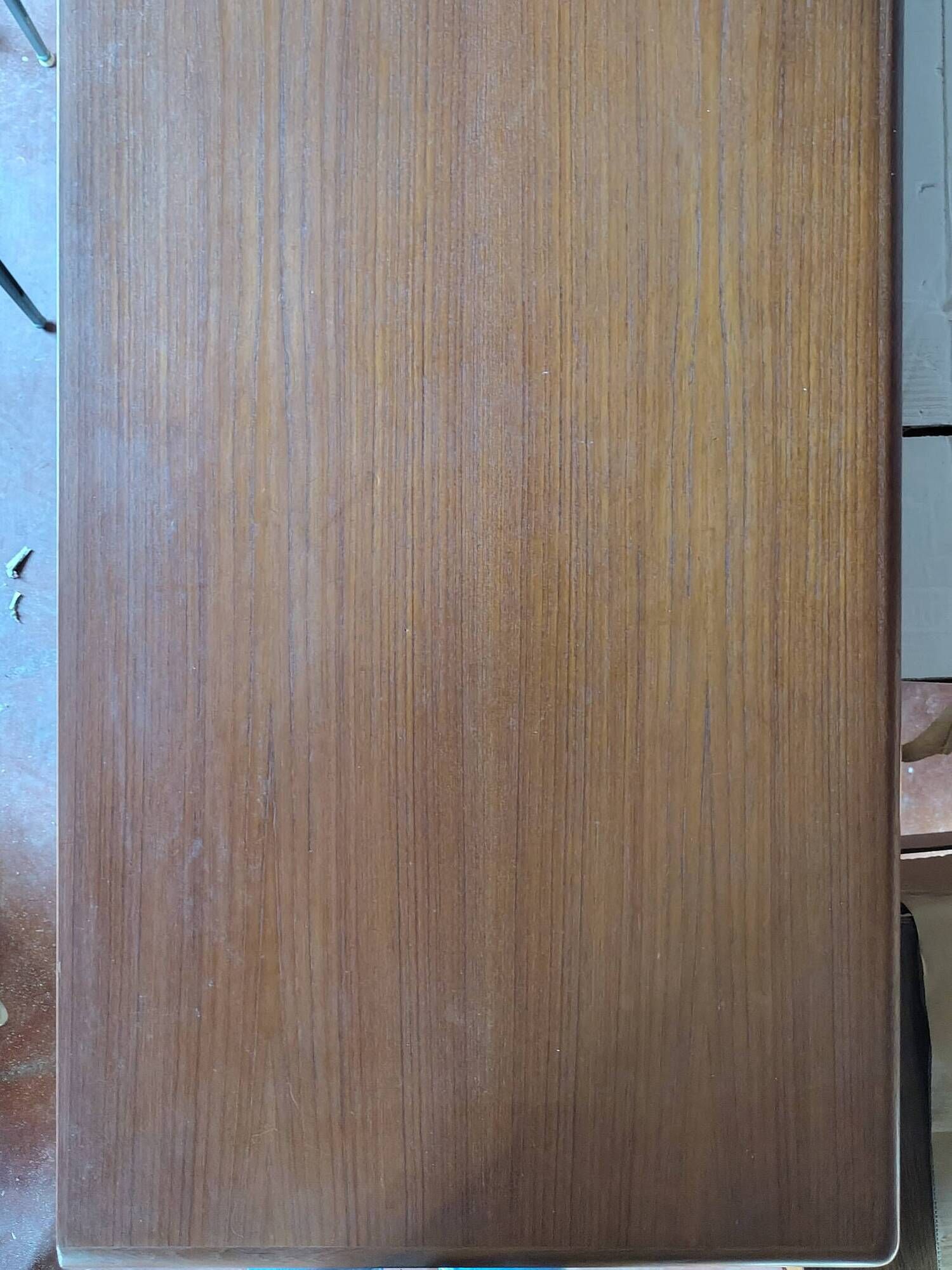 Buffet avec portes à volets roulants, danois, vintage, teck, produi par Dyrlund
