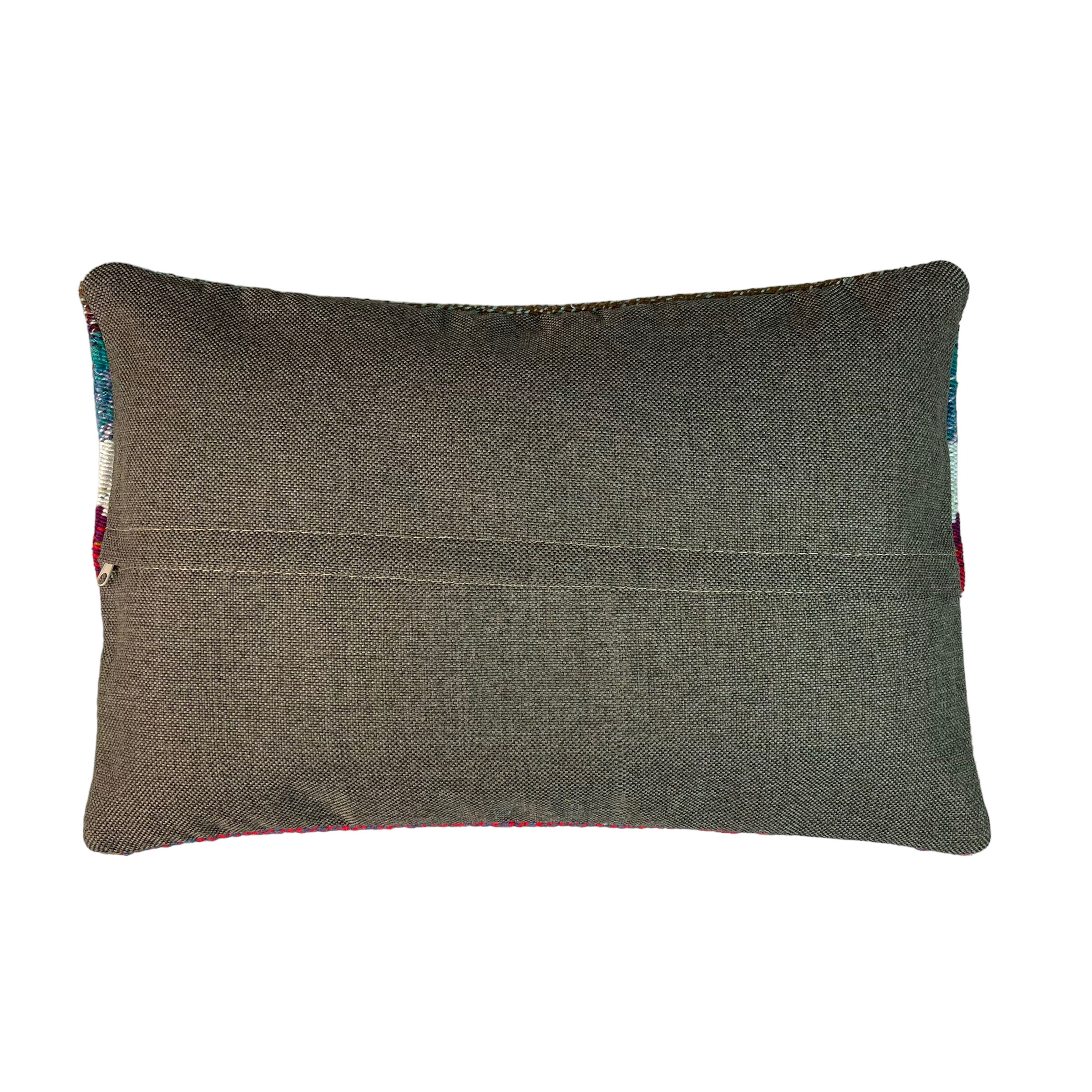 Vintage turkish kilim cushion cover 30x50cm