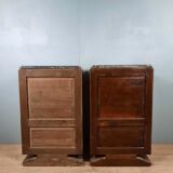 Pair of Art Deco style bedside tables