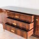 Vintage Macassar ebony sideboard 1970