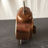 Old awakening Japy copper decoration 70s vintage