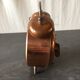 Old awakening Japy copper decoration 70s vintage