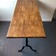Table bistrot vintage
