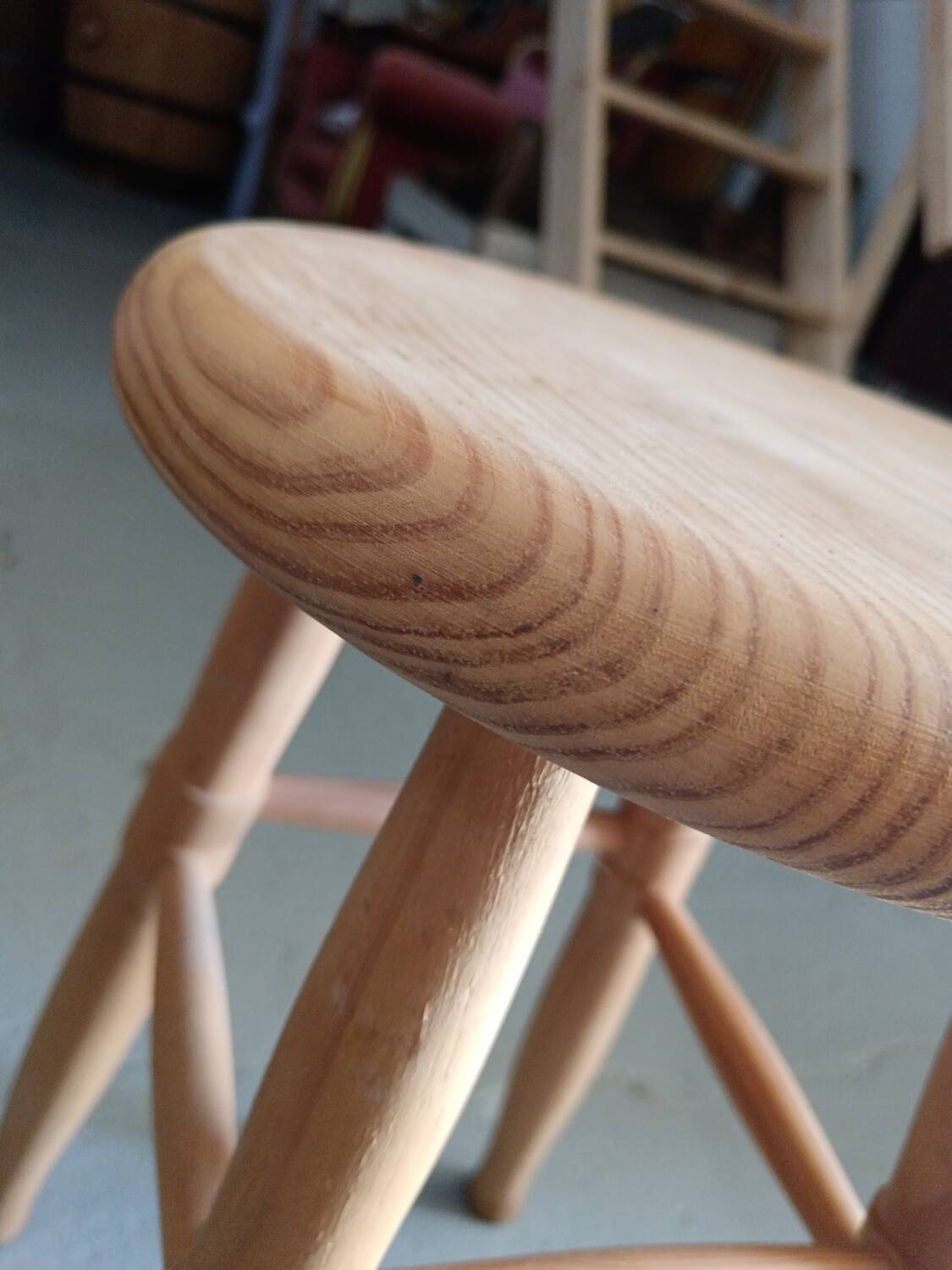 Wooden stool
