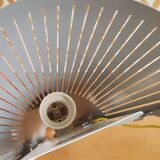 Klyka wall lamp in silver steel, vintage Ikea from the 90s/2000s.